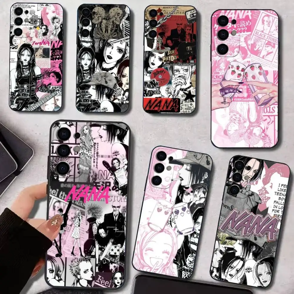 

Japanese Classic Anime N-NA N-NA Phone Case For Samsung S25,S24,S21,S22,S23,S30,Ultra,S20,Plus,Fe,Lite,Note,10,9,5G Black Cover