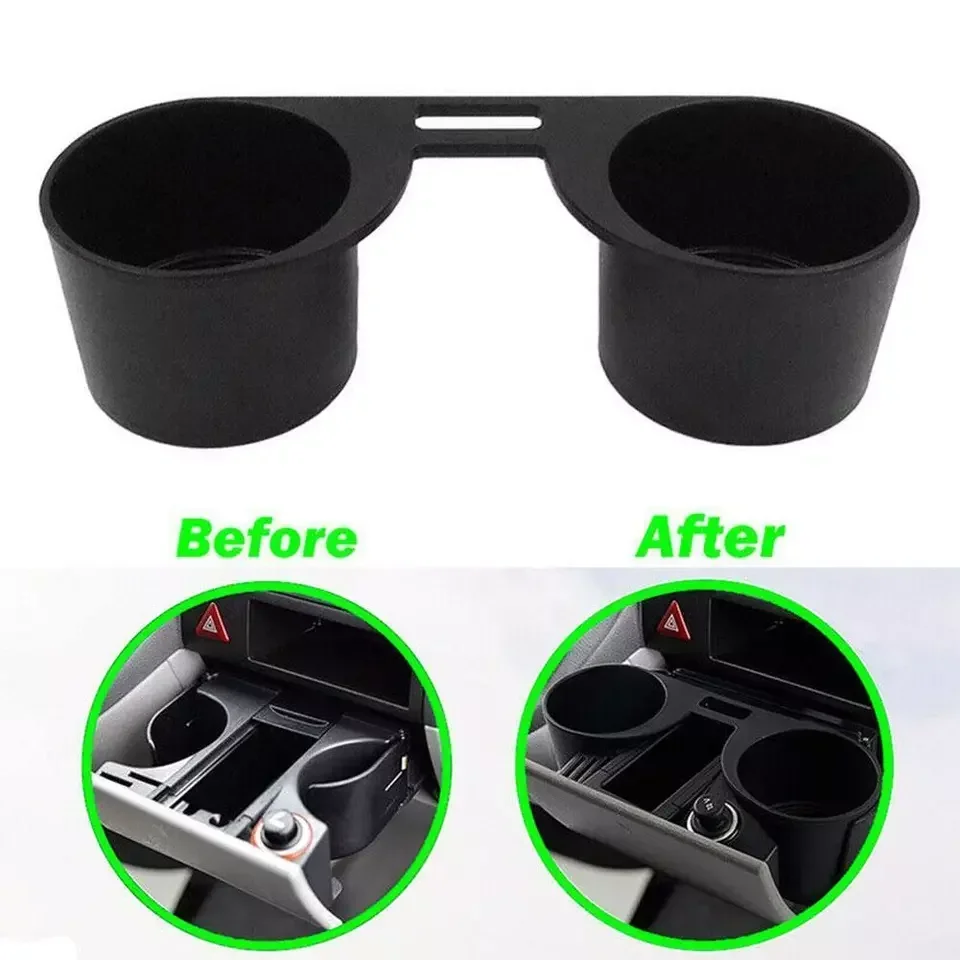 7H285860130T Cup Holder Drinks Insert Works even on Broken Cup Holders For VW T5 Transporter Ashtray Car Front Water Cup Holder