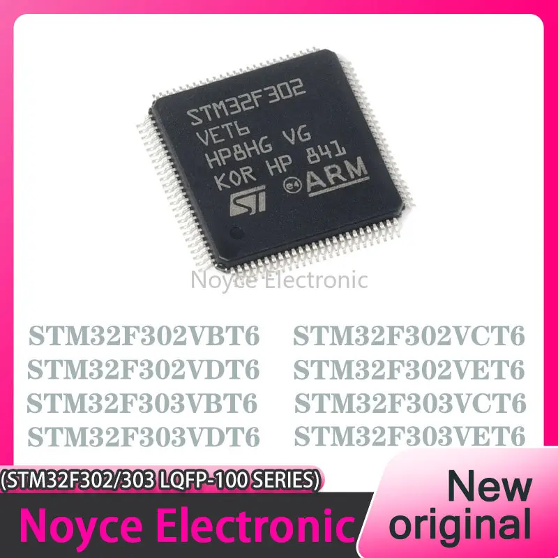 STM32F302VBT6 STM32F302VCT6 STM32F302VDT6 STM32F302VET6 STM32F303VBT6 STM32F303VCT6 STM32F303VDT6 STM32F303VET6 STM IC MCU Chip