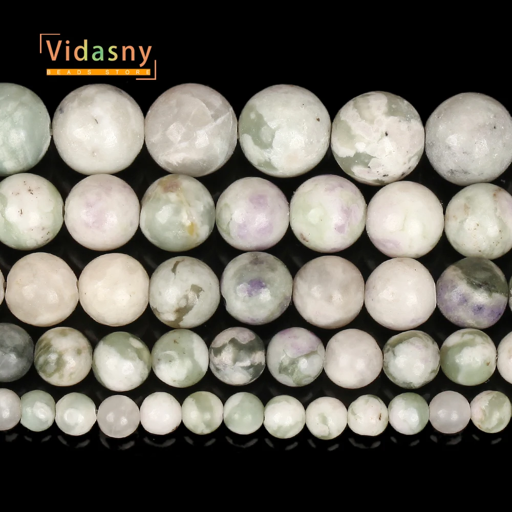 4/6/8/10mm Natursteinperlen Chalcedon Runde Perlen für Schmuckherstellung Runde lose DIY-Accessoires Armband Halskette – Detail 6