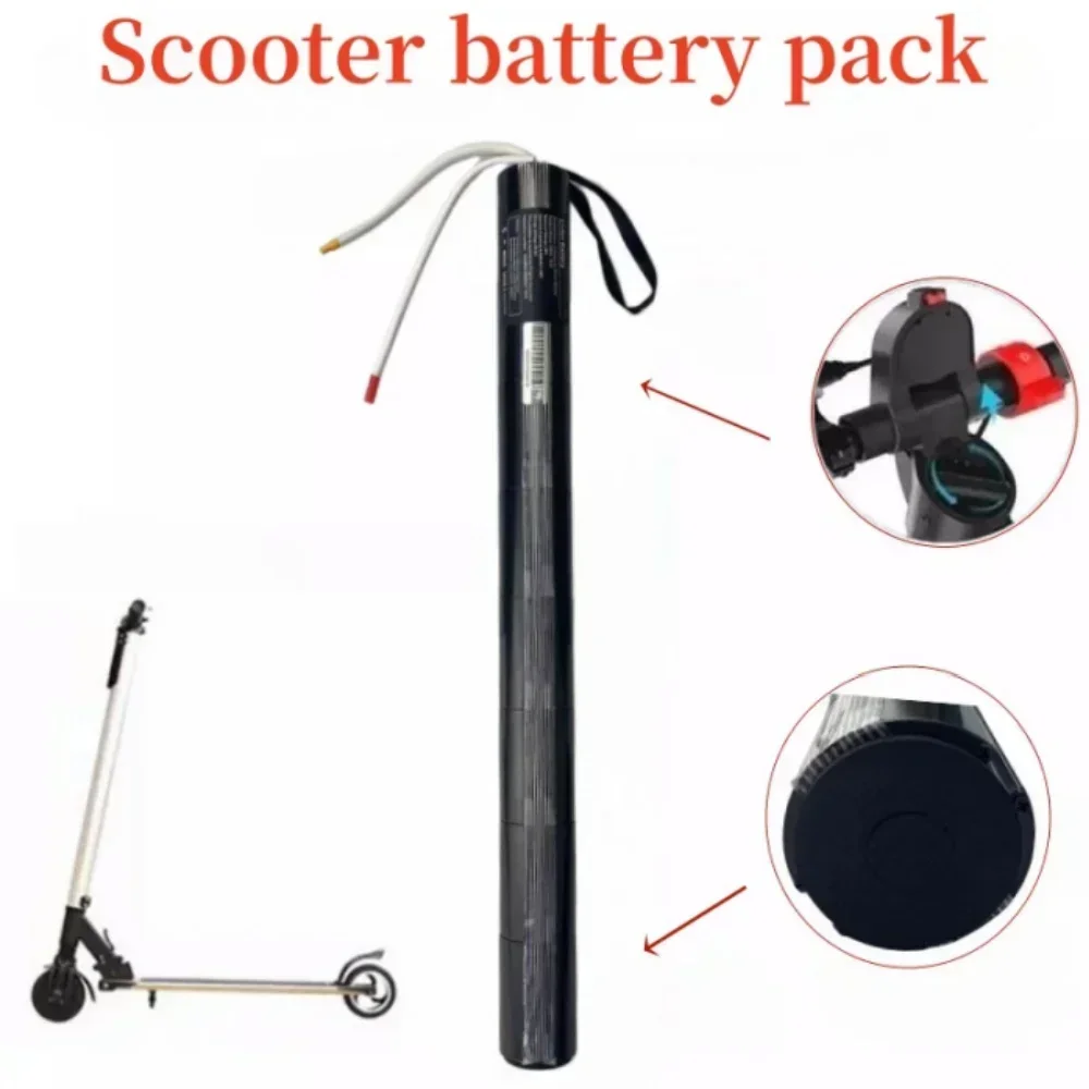 18650 Lithium Battery Pack 24V 4.4/6.6/8.8/10.4AH  Carbon Fiber Scooter Electric Scooter Battery Pack