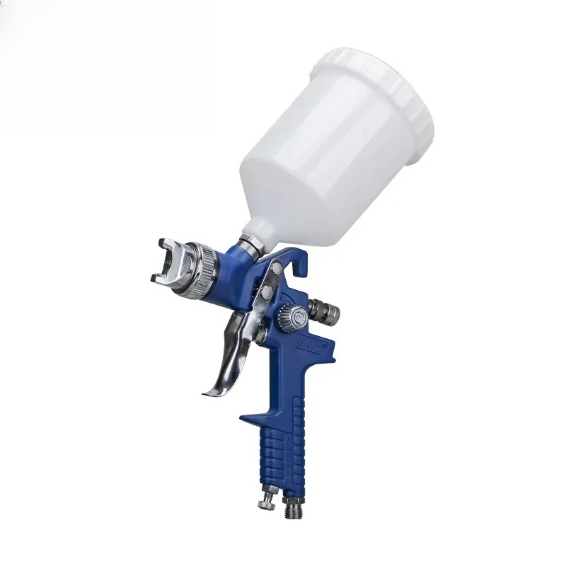 

600cc Cup 1.4mm Hand Type 1/4" Airlet Sprayer Cheap Blue Air Spray Gun Paint Spray Gun for Automatic Painting H-827