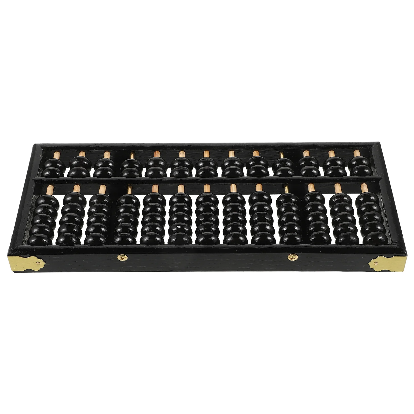 Juguete aritmético de madera, varillas de 13 dígitos, herramienta de aprendizaje de ábaco de matemáticas, ábaco educativo para estudiantes, cálculo Mental, 7 cuentas, 1 ud.