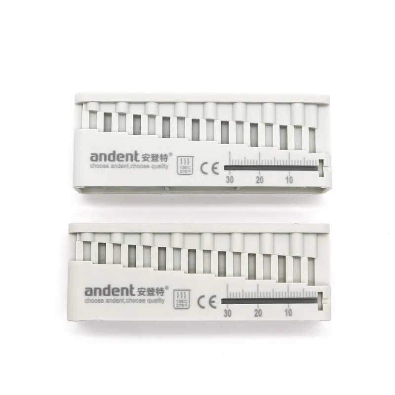 

6Pcs Dental Endo Measuring Block Dentist Instrument Endo Ruler Autoclavable Files Holder Dental Endo Files Measuring
