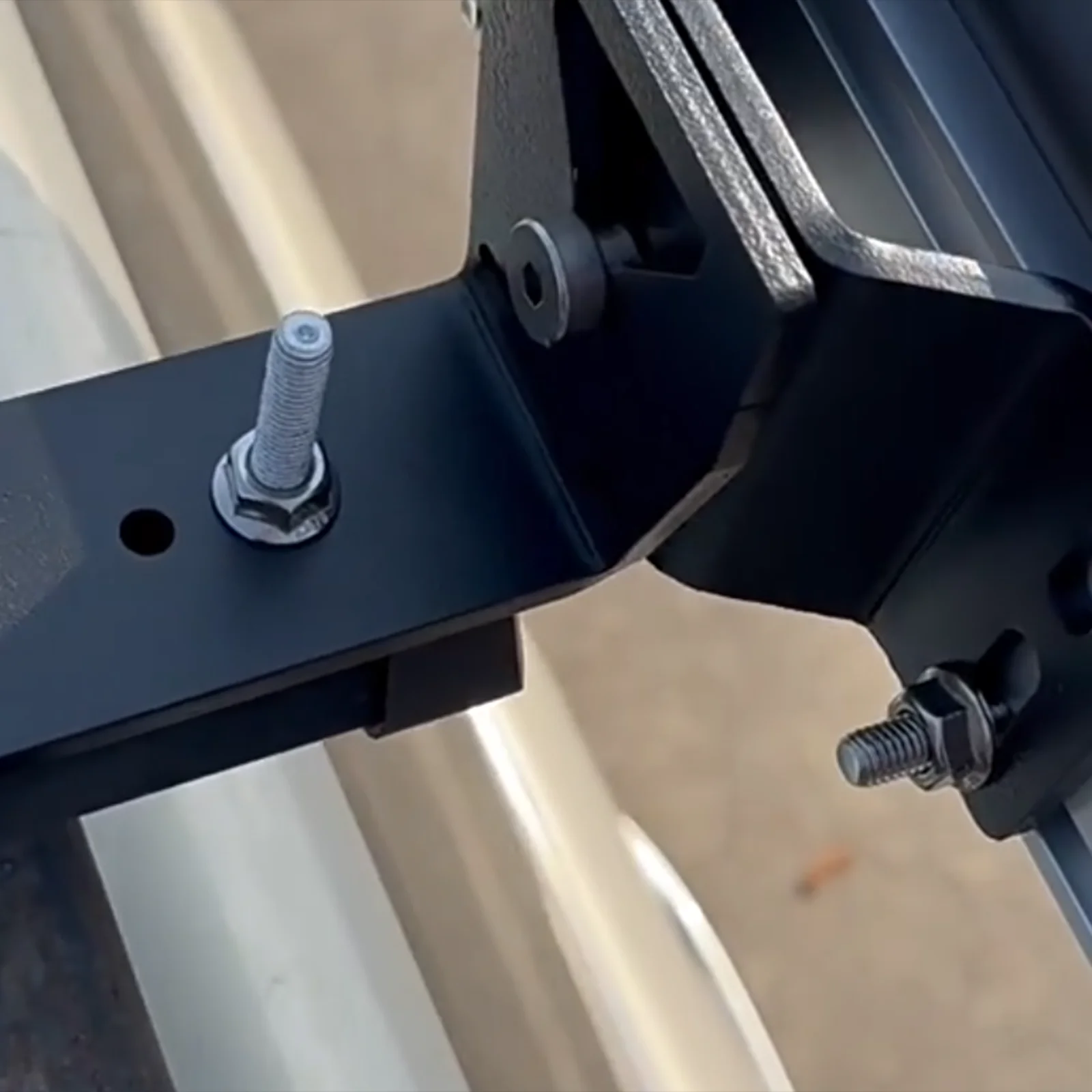 2x Awning Bracket Quick Release Shade Canopy Support Steel Repair Parts Hardware
