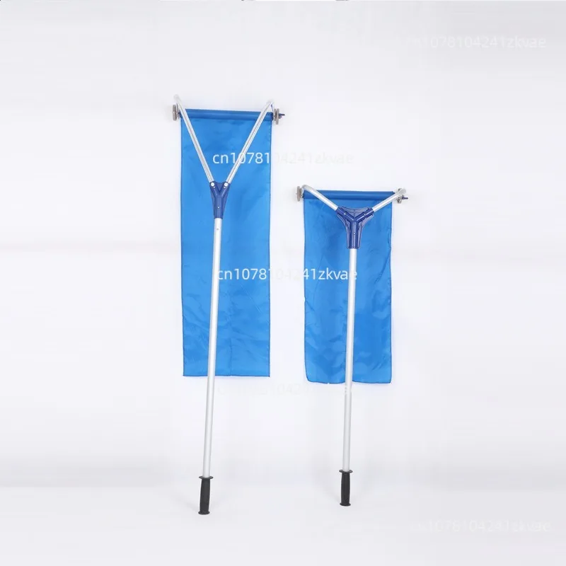 

Adjustable Long Handle Aluminum Snow Roofing Oxford Cloth Scraping Tools Roofing Snow Rake