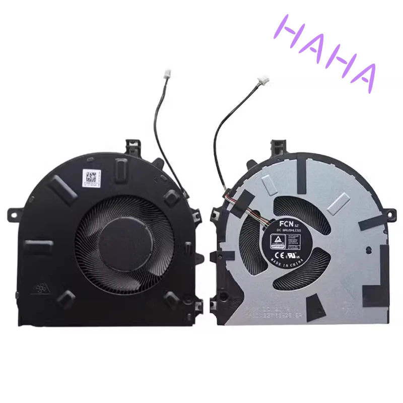 H+NEW Laptop CPU Fan Cooler For Lenovo Ideapad 5 Pro-14ITL6 82L3 Pro-14ACN6 14IAP7 14ARH7 5F10S13957 5F10S13958 PC Cooling