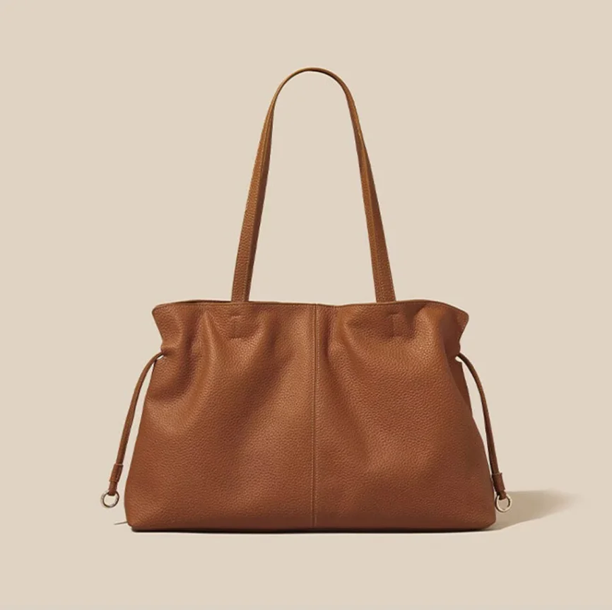 Luxury Woman Handbag New Real Leather Shoulder Crossbody Bags Women's Bag Large Capacity Advanced Lock Fashion Underarm Bag