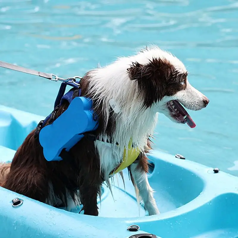 

Спасательный жилет для собак, защитный жилет для щенков, регулируемый спасательный жилет с спасательной ручкой, светоотражающий поплавок для маленьких и средних размеров