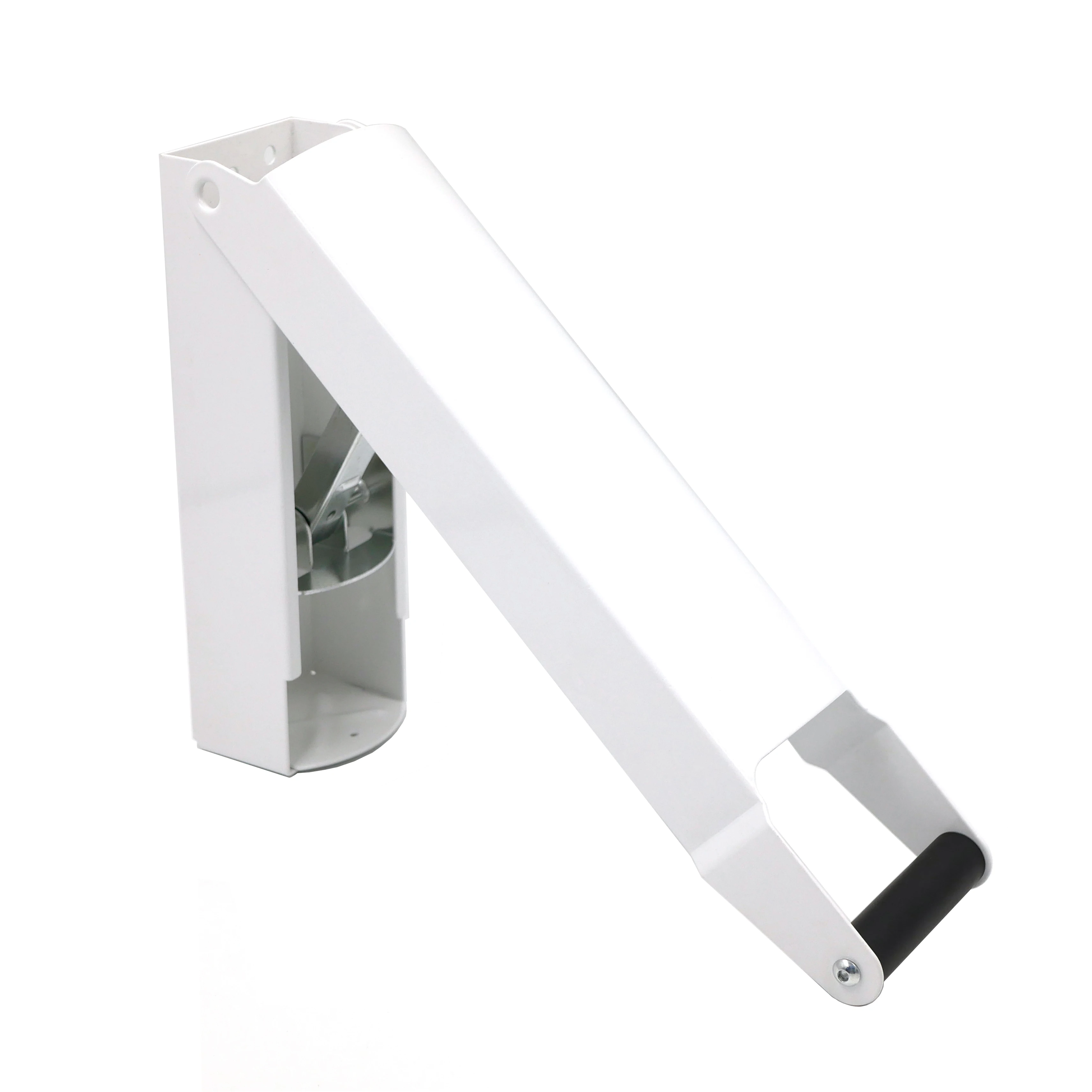 علبة كسارة يدوية بيضاء شديدة التحمل مثبتة على الحائط لإعادة التدوير