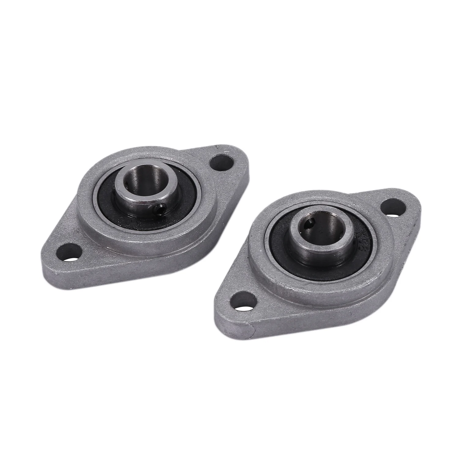ABKJ-10 Pcs KFL08 8Mm Diameter Zinc Alloy Bearing Housing FL08 K08 Pillow Block Bearing - view 2