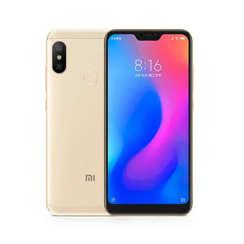 Xiaomi Redmi 6pro 4G Android 5.84 inch RAM 3GB ROM 32GB Qualcomm Snapdragon 625 Used phone