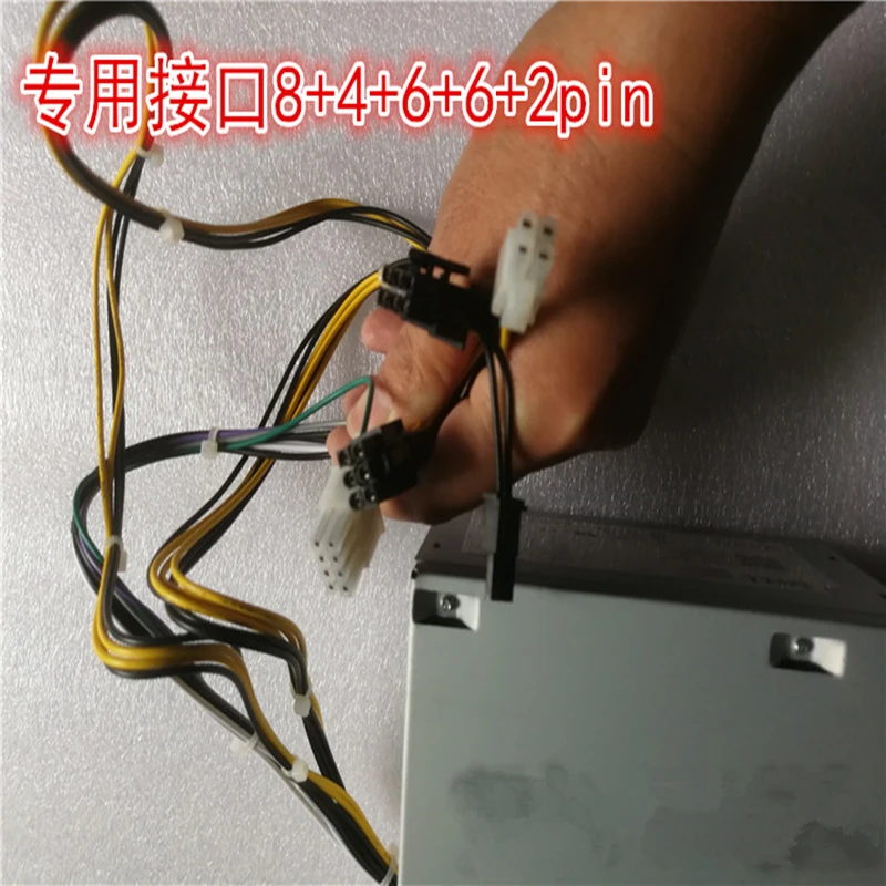 New Original PSU Inspiron 3670 3671 3980MT 1060 1070 8Pin 525W Power Supply HU290EM-01 L290AM-00 H290AM-00