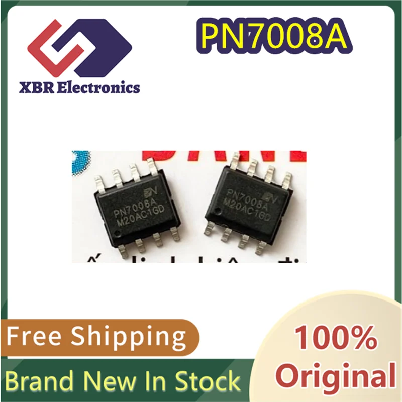 

(10/100 pieces) PN7008ASEC-R1 PN7008A SOP8 Original authentic high and low side gate driver chip IC Electronics Free shipping