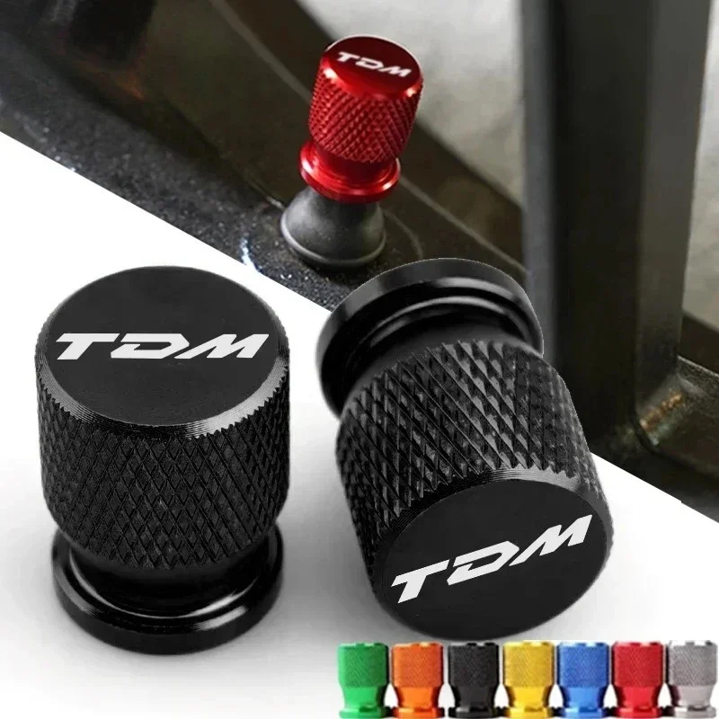 Accesorios para motocicleta, tapas para vástago de válvula de neumático, cubierta para puerto de aire, piezas de enchufe a prueba de polvo, nuevo para YAMAHA TDM850 TDM900 TDM 850 900