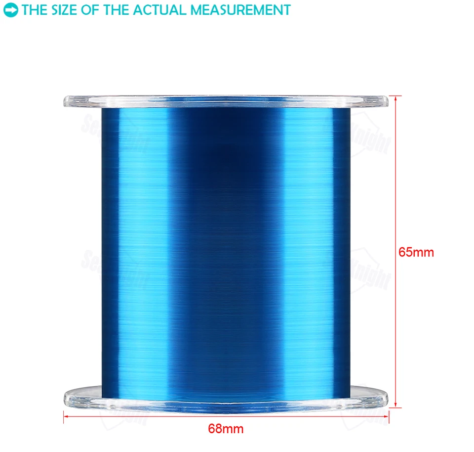 SeaKnight Marke 500M Nylon-Monofilament Hochfeste Angelschnur Superstark 35LB Karpfen-Angelschnur Blade-Serie – Detail 3