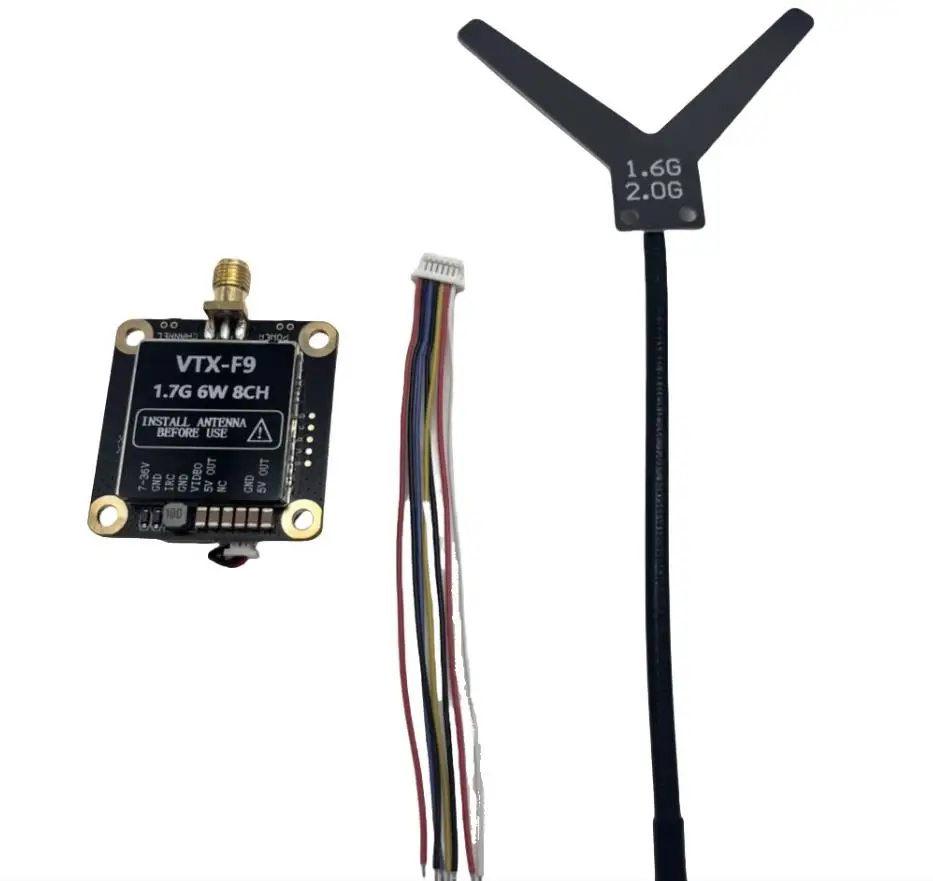 

VTX 1.7GHz 1.9GHz 1.6W-2W FPV VRX 1.7G 1.9G 1.6W-2W FPV 8CH FPV Video Analog Receiver Transmitter Special Long-Range Series