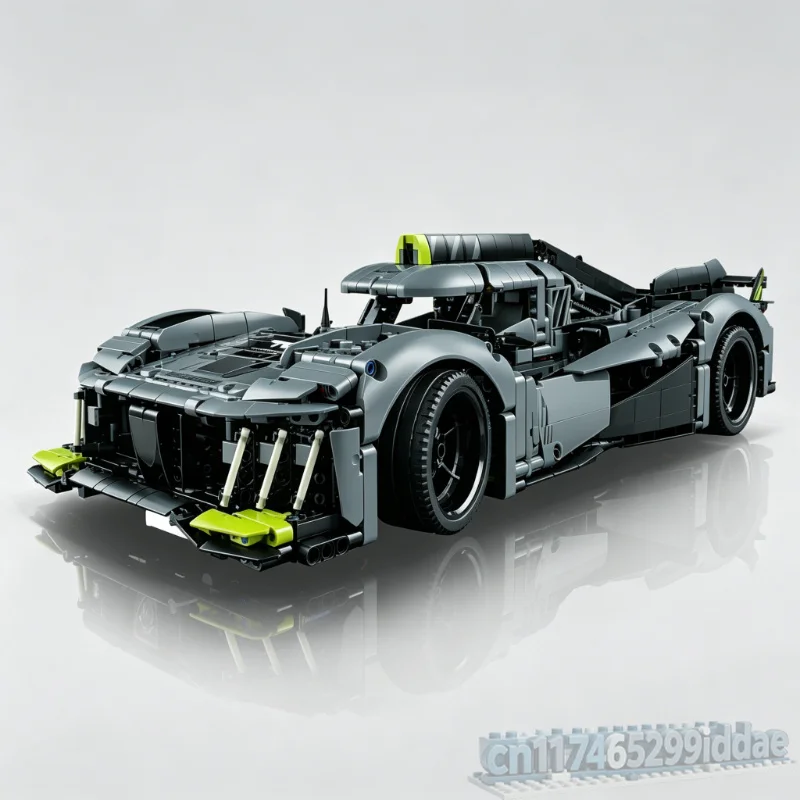 1775PCS Advanced Hybrid Racing Car Building Blocks High Performance Sports Vehicle Model DIY Assembly Toy Creative Festival Gift
