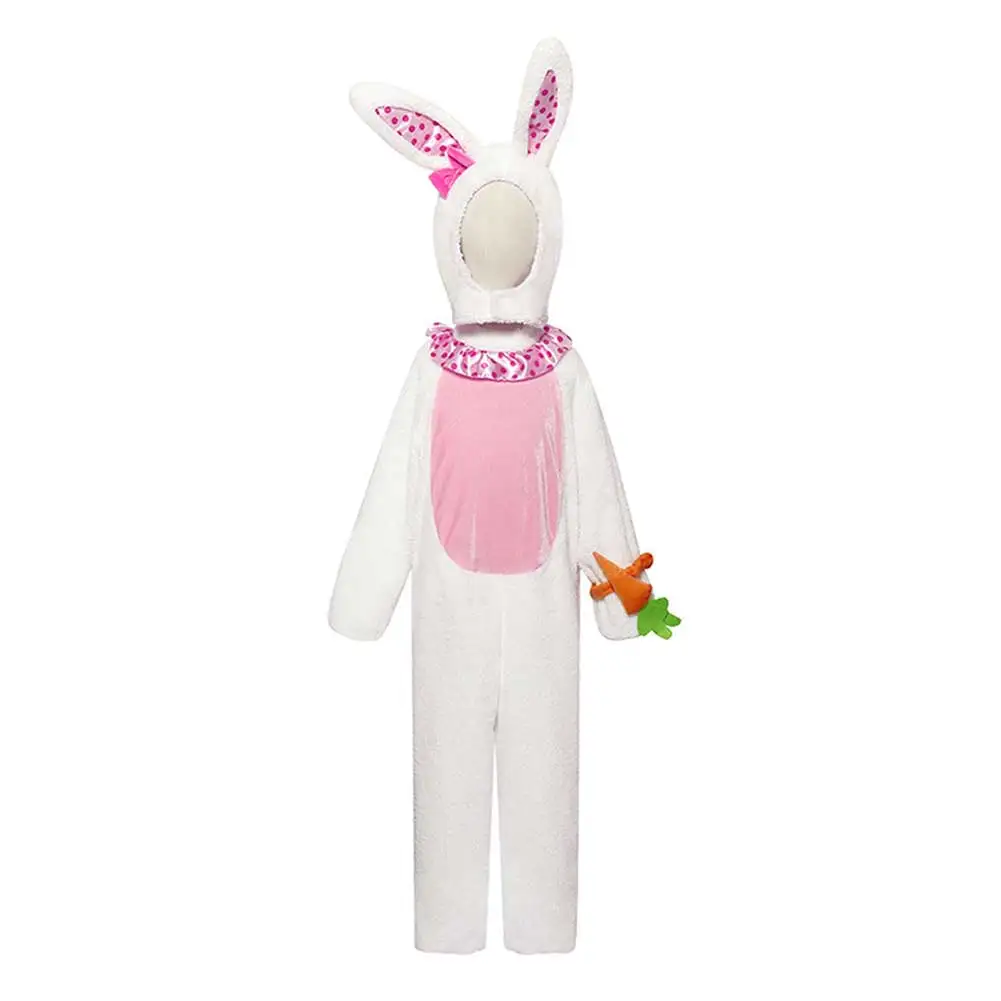 Halloween Baby Bunny Climbing Jumpsuit Cosplay Costume Outfits Carnival Suit Cartoon Soft Stuffed Mascot Birthday Xmas Gift