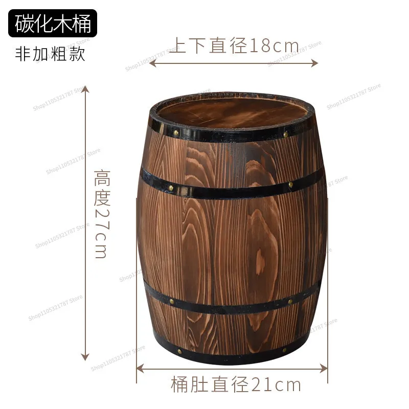 For Decorative Wine Barrels, Red Wine Barrels, Bar Manor Exhibition Ornament Props
