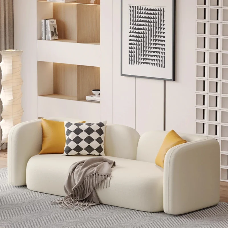 

Современные диваны для отдыха, дизайнерская игровая эстетика, кремовый декор комнаты, диваны для гостиной, модная простая мебель для салона Muebles
