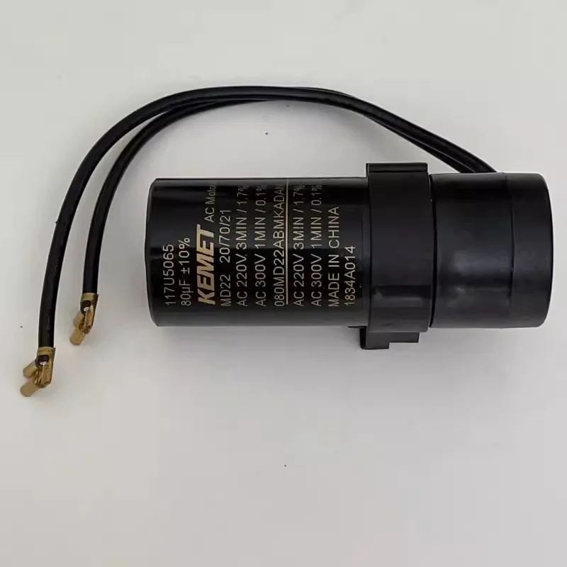 KEMET capacitor 80UF refrigerator starting capacitor 117U5017 compressor capacitor 117U5015