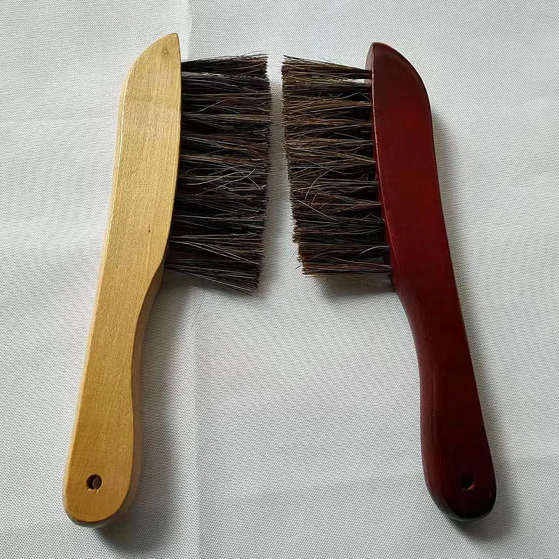 Horsehair knife brush soft horsehair edge interdental brush knife brush pool table cleaning tool table tennis