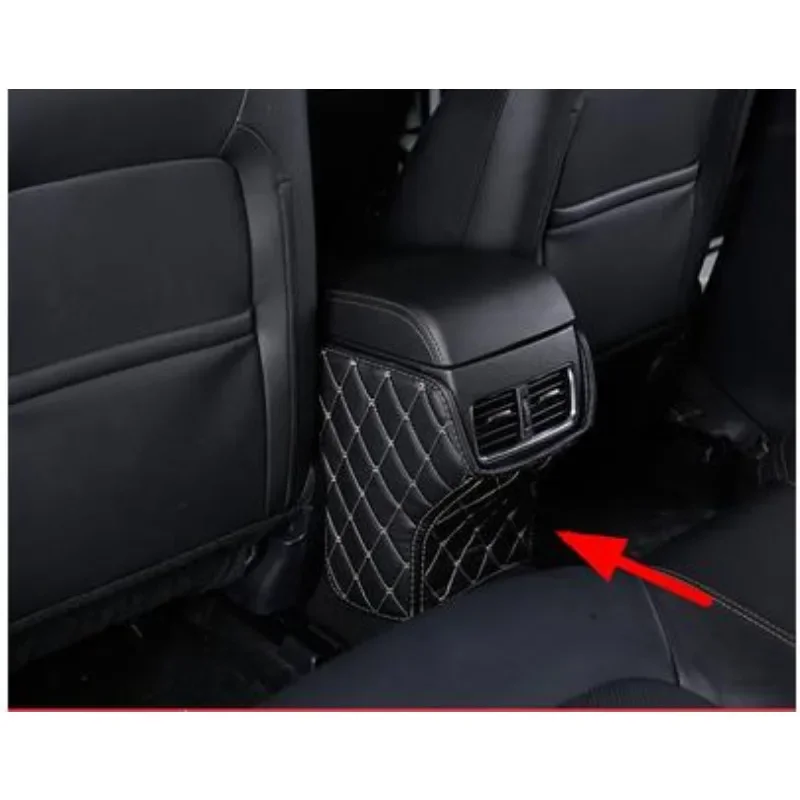 

Car armrest box Back row anti kicking pad holster Artificial Leather FOR Mazda CX-5 2017 2018 2019 2020 2021