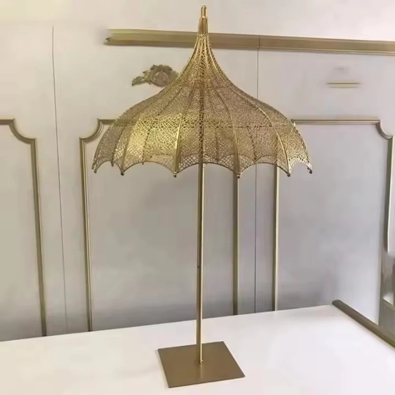 Jewelry factory wholesale metal umbrella wedding focus