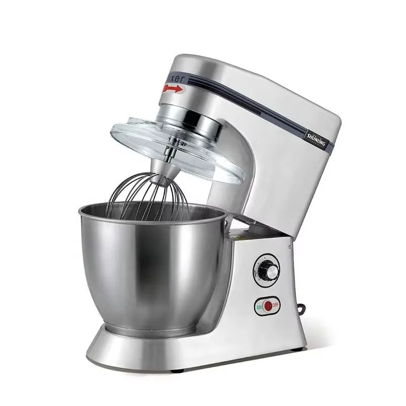 

5L Electric Commercial Planetary Industrial Food Mixer Multifunction Stand/Table Structure Mixing Bowl Dough Hook Accessories