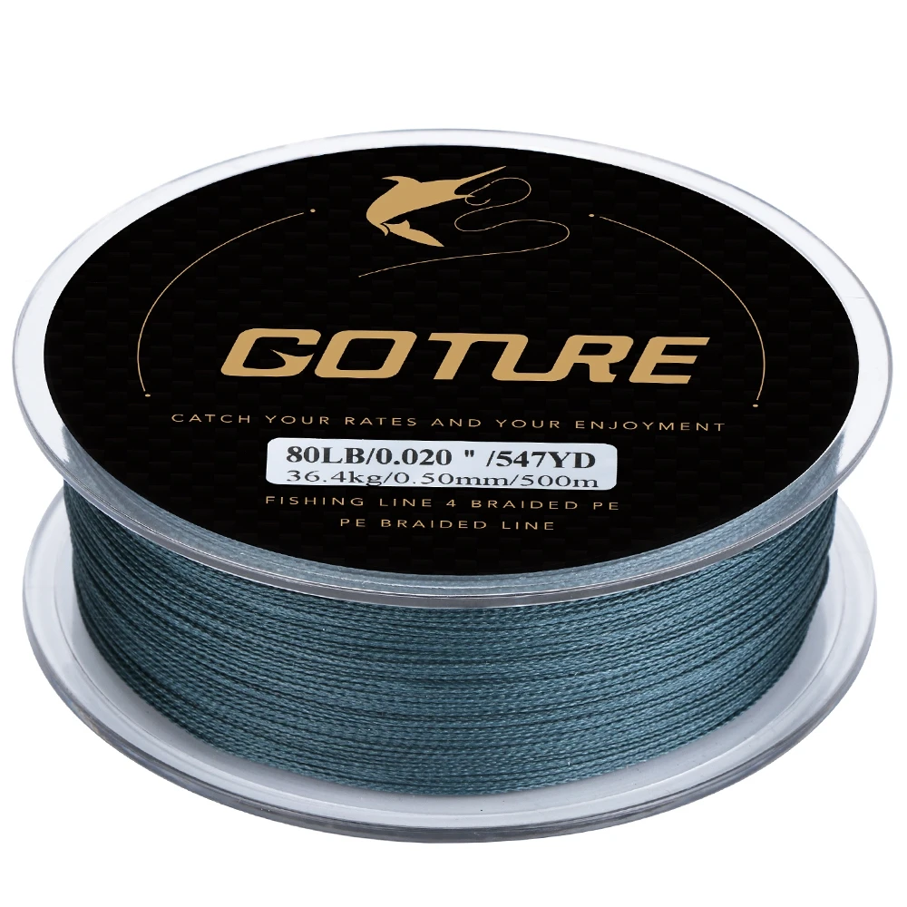 Goture Linha Trançada 114m 4 Fios PE Água Salgada
