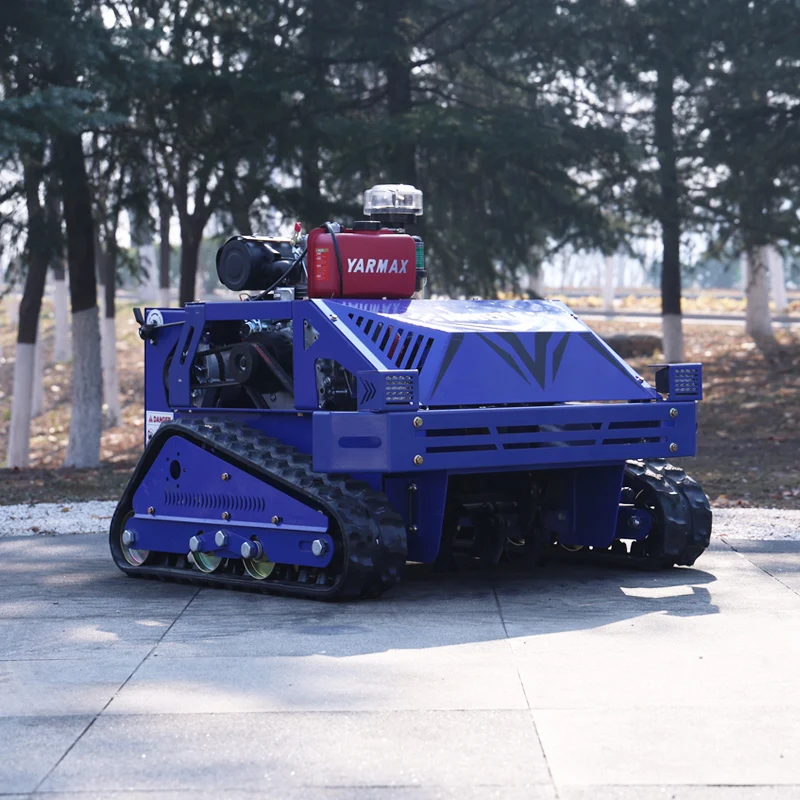 Customized All-terrain zero Tracked remote-controlled flail mowers are available at discounted prices and offer reliable quality