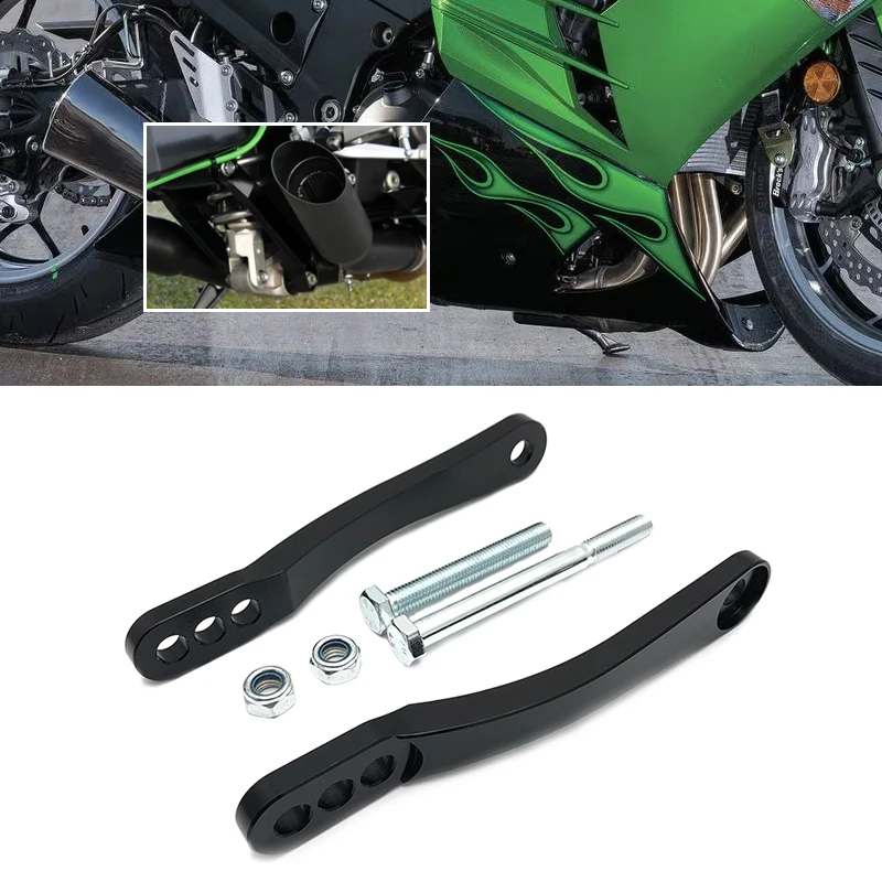 Suspension Lowering Linkage Kit Drop Links For KAWASAKI ZX-14R ZX14R ZX14 ZZR 1400 ZX-14R 2006-2020 2019 Motorcycle Accessories