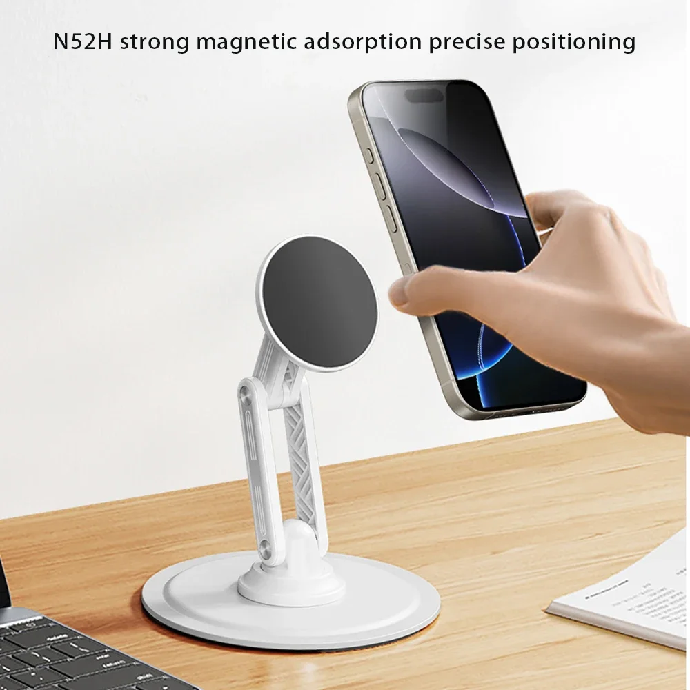 Magnetic Mobile Phone Stand Desktop Mobile Phone Tablet Universal 360° Rotation MagSafe Portable Folding Stand Phone Accessories