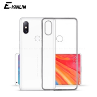 Transparent Silicone Phone Case For Xiaomi Mi A1 A2 A3 Max Mix 2 2S 3 4 Civi 1S Lite Clear Ultra Thin Full Soft TPU Back Cover