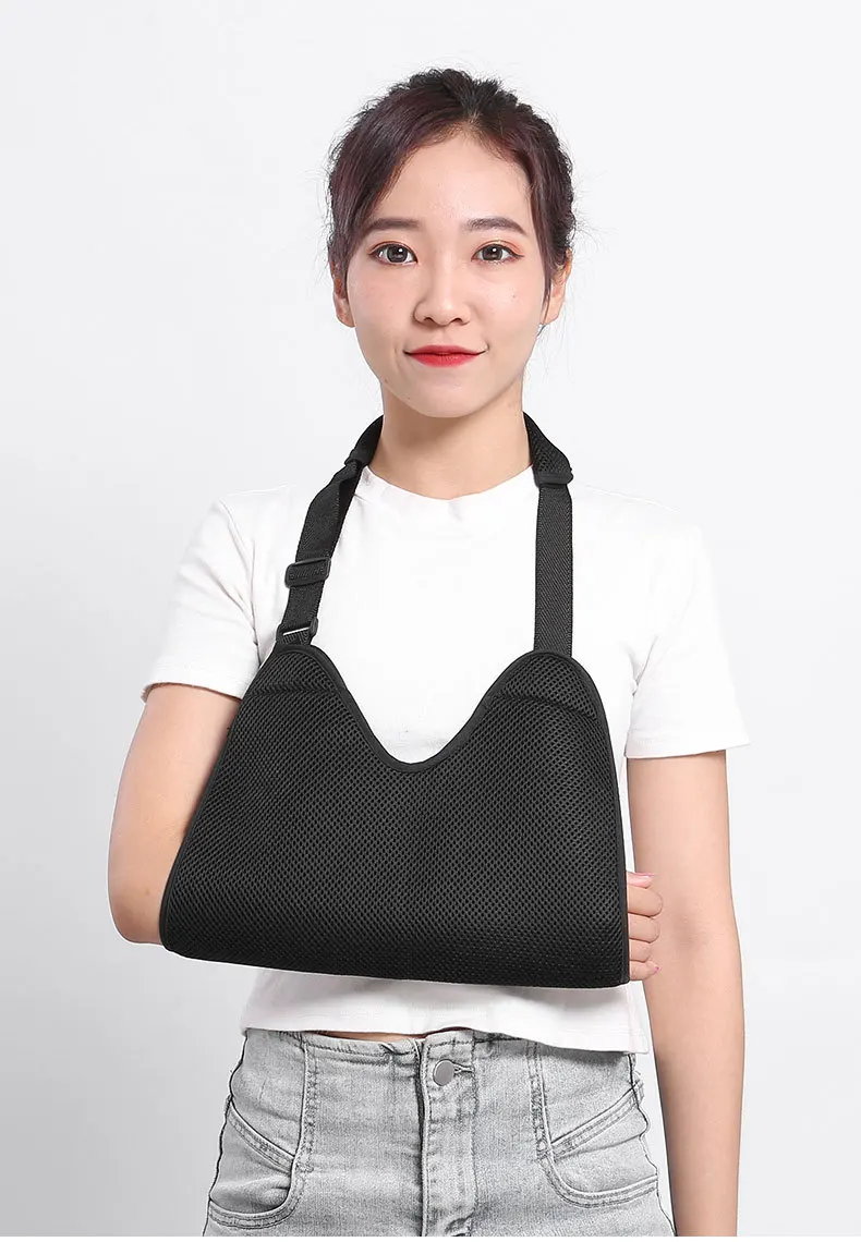 

Adjustable Breathable Arm Sling Universal Support Shoulder Strap Brace Immobilizer Wrist Elbow Forearm Support Brace Two styles