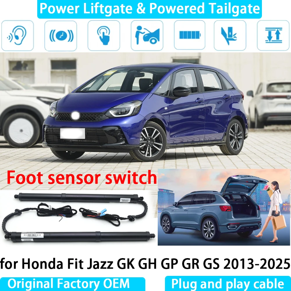 

for Honda Fit Jazz GK GH GP GR GS 2013-2025 Automatic Electric Power Liftgate Powered Tailgate Strut Tail Gate Lift System