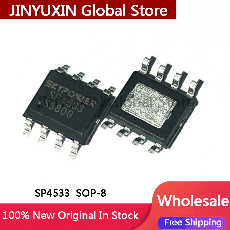 10-100Pcs SP4533 SOP-8 5V Mobile Power Chip IC Charging Current 1A ESOP-8 IC In Stock Wholesale