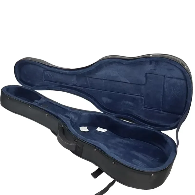 Portable Double Classical Guitar Case 39 40 41 Inch Deluxe Foam Protection Bag for Acoustic Instrument Storage Travel Carry