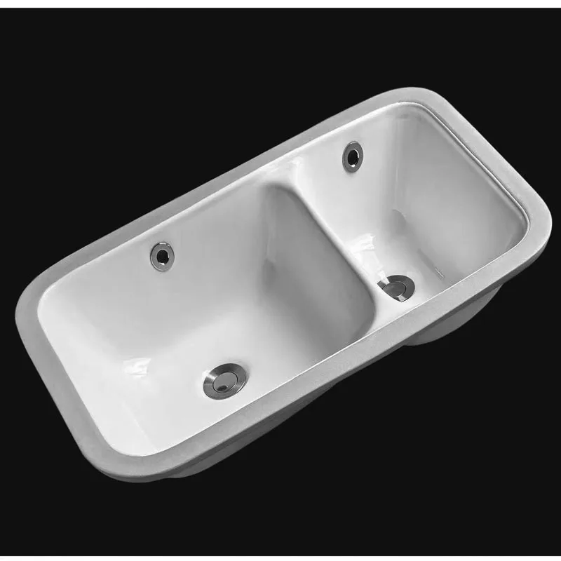 Bathroom Double Basin Under the Counter Under the Stone Mother Washbasin Washbasin Ceramic Under the Counter