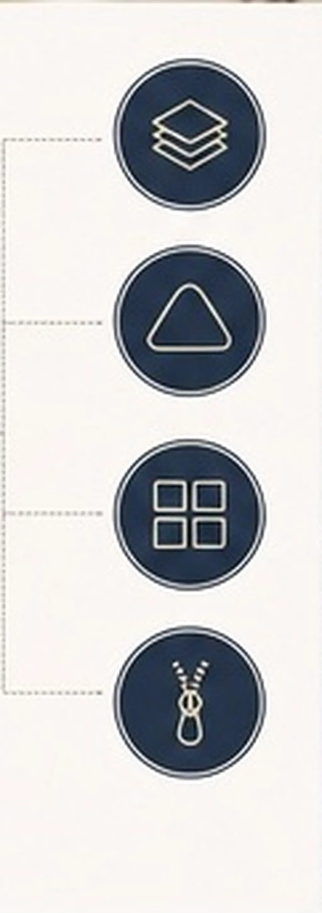 Triangle Pencil Case Navy Blue Stationery Pen Bag Pouch for School Makeup Coin Bag Durable Scratch Resistant