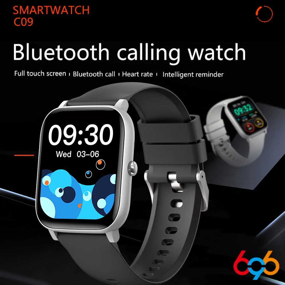 New Blue Tooth Call Smartwatch Women Waterproof Smart Watch Men Sleep Health Monitor Smart Reminder News Push Exercise Recording