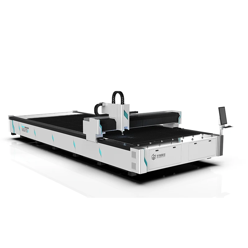 Auto 4000w aluminium Fiber Cnc laser cutting machine and China Exporter Precise Fiber Laser Cutter Machine