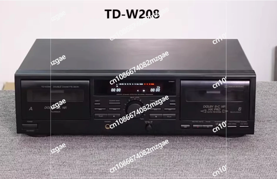 2-Way Auto Reverse Dual Cassette Deck Recorder Player, Hi-Fi Stereo Sound Vintage Tape Audio Equipment for Home