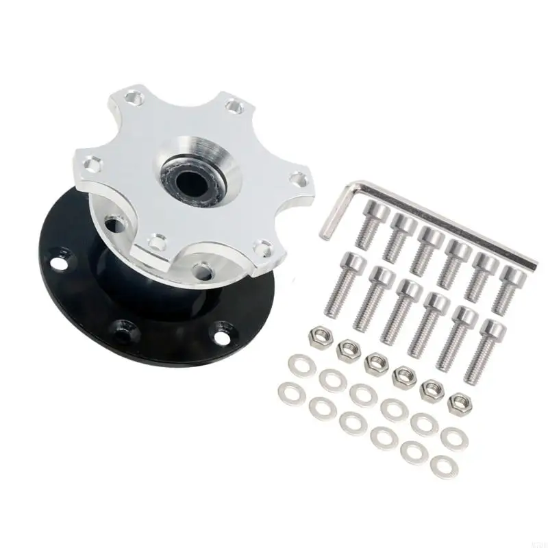 M76E Schnelle Installation Racing Lenkradadapter Schnellspanner-Kit für professionelle und Hobbyfahrer täglichen Fahrbetrieb – Detail 7