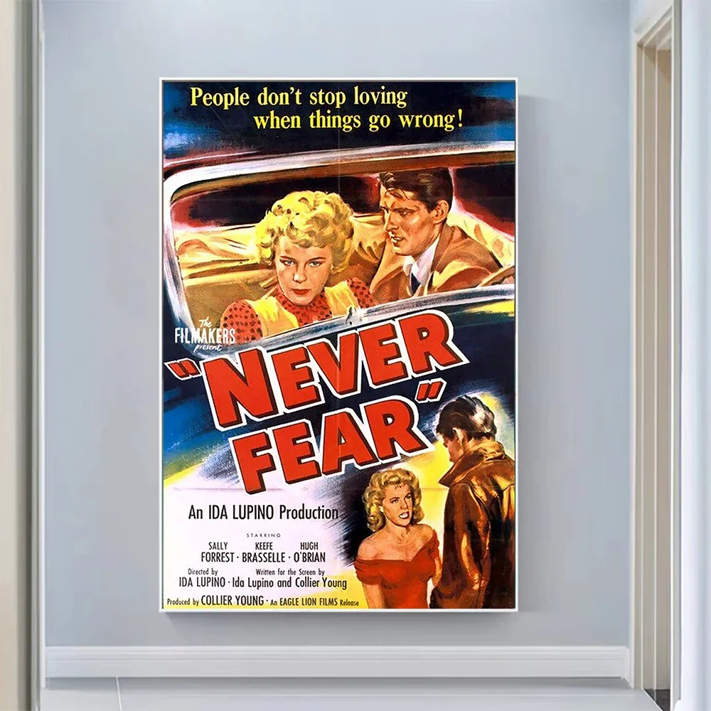 

V0966 Never Fear винтажный классический фильм настенный шелковый тканевый HD постер искусство украшение дома подарок
