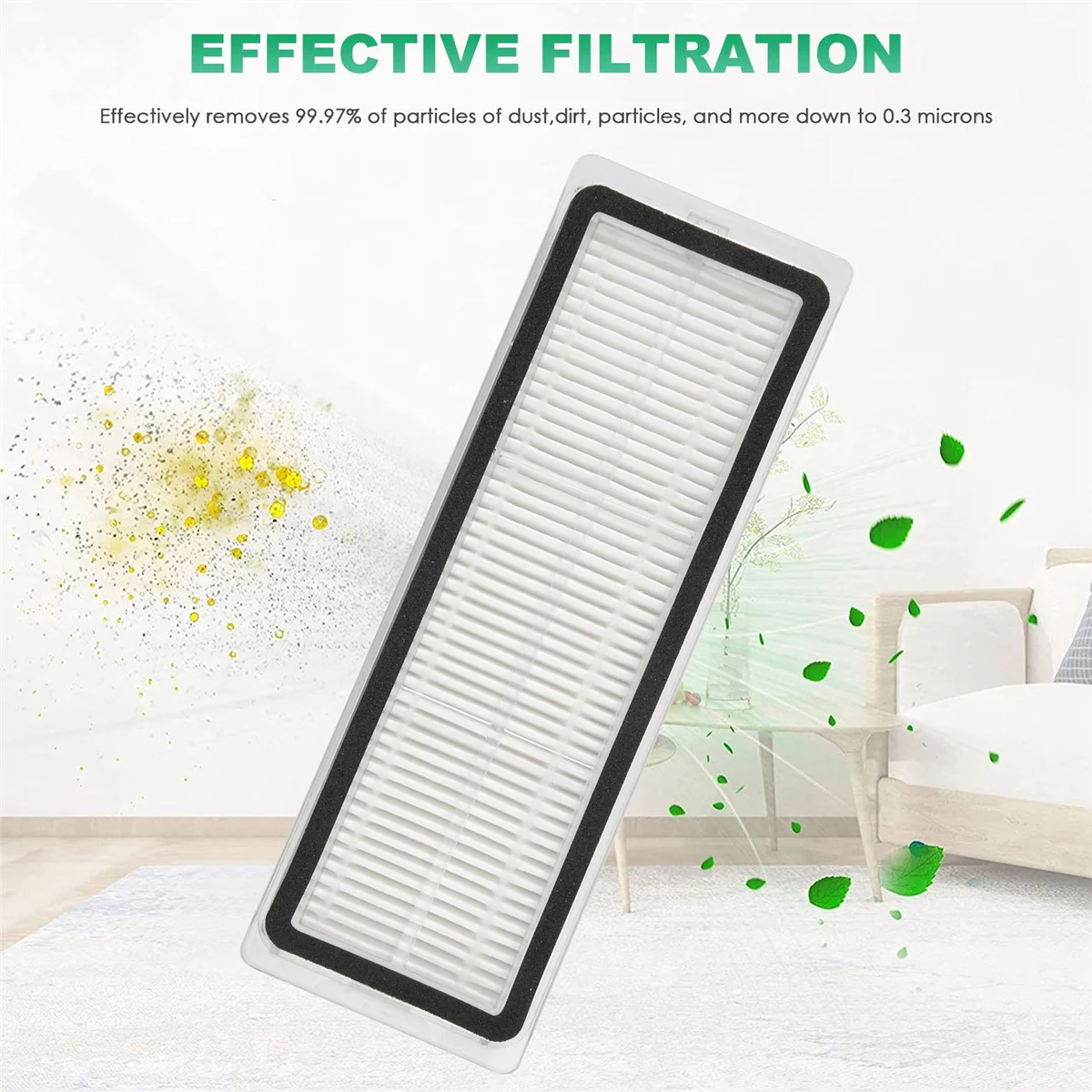 15 Stück Zubehör für Xiaomi Mijia 2c Staubsauger Hauptseite bürste Hepa Filter Mop Tuch Reinigung Ersatzteile