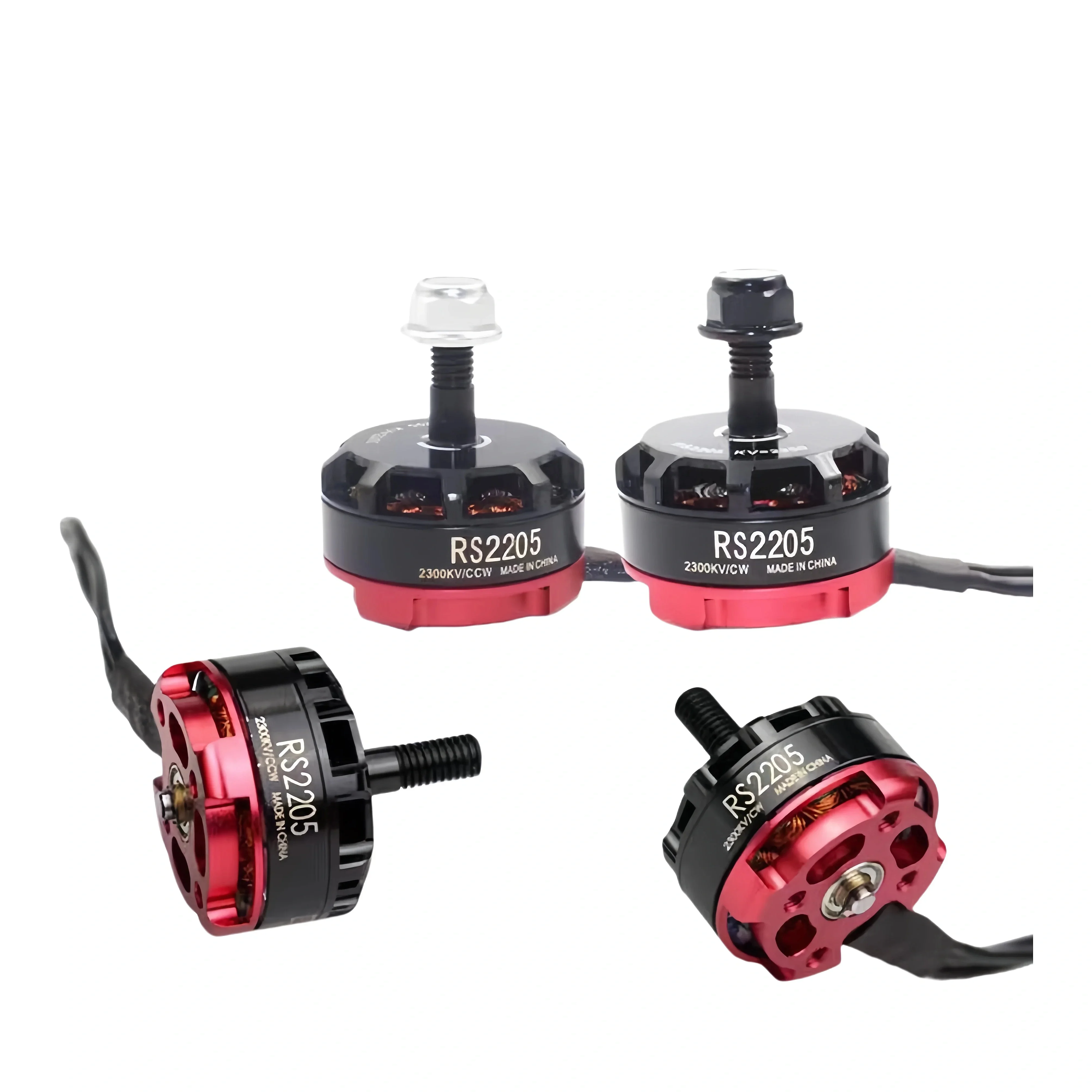 2205 2300KV CW/CCW high-efficiency and powerful brushless motor, suitable for FPV racing drones and multi-rotor aircraft