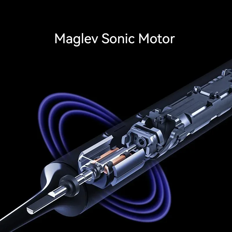 MIJIA T700 Sonic Electric Toothbrush Teeth Whitening Ultrasonic Vibration Oral Cleaner Brush Smart APP LED Display Tooth Brush