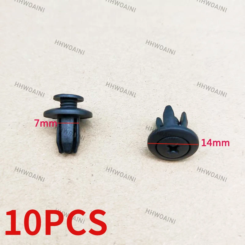 10PCS For Lincoln Navigator Adventurer Mainland MKC Car Front Cabin Engine Tank Cover Clip Buckle